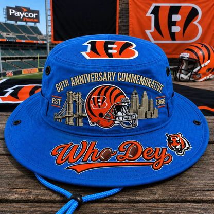🇺🇸 Last Day Promo: 49% OFF🐯Wh🏈Dey 60th Anniversary Commemorative Boonie Hat🏈