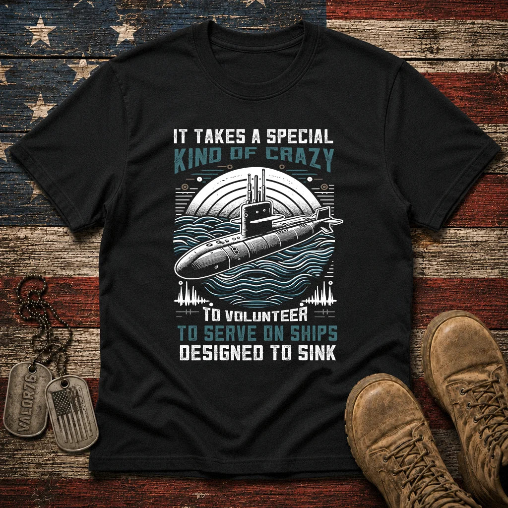 Navy Submarine Classic Tee