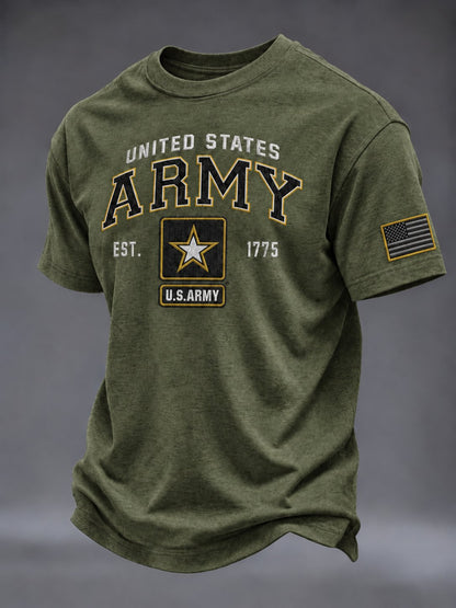 Men's Veterans Day Print Short-Sleeve T-Shirt