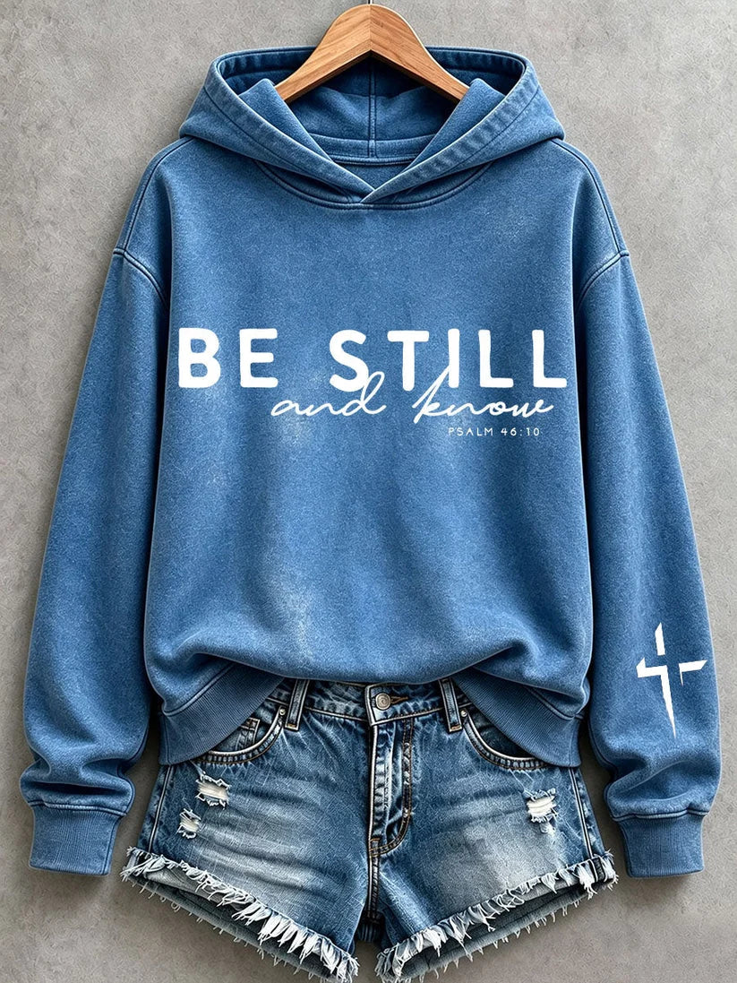 Women's Be Still And Know Hoodie