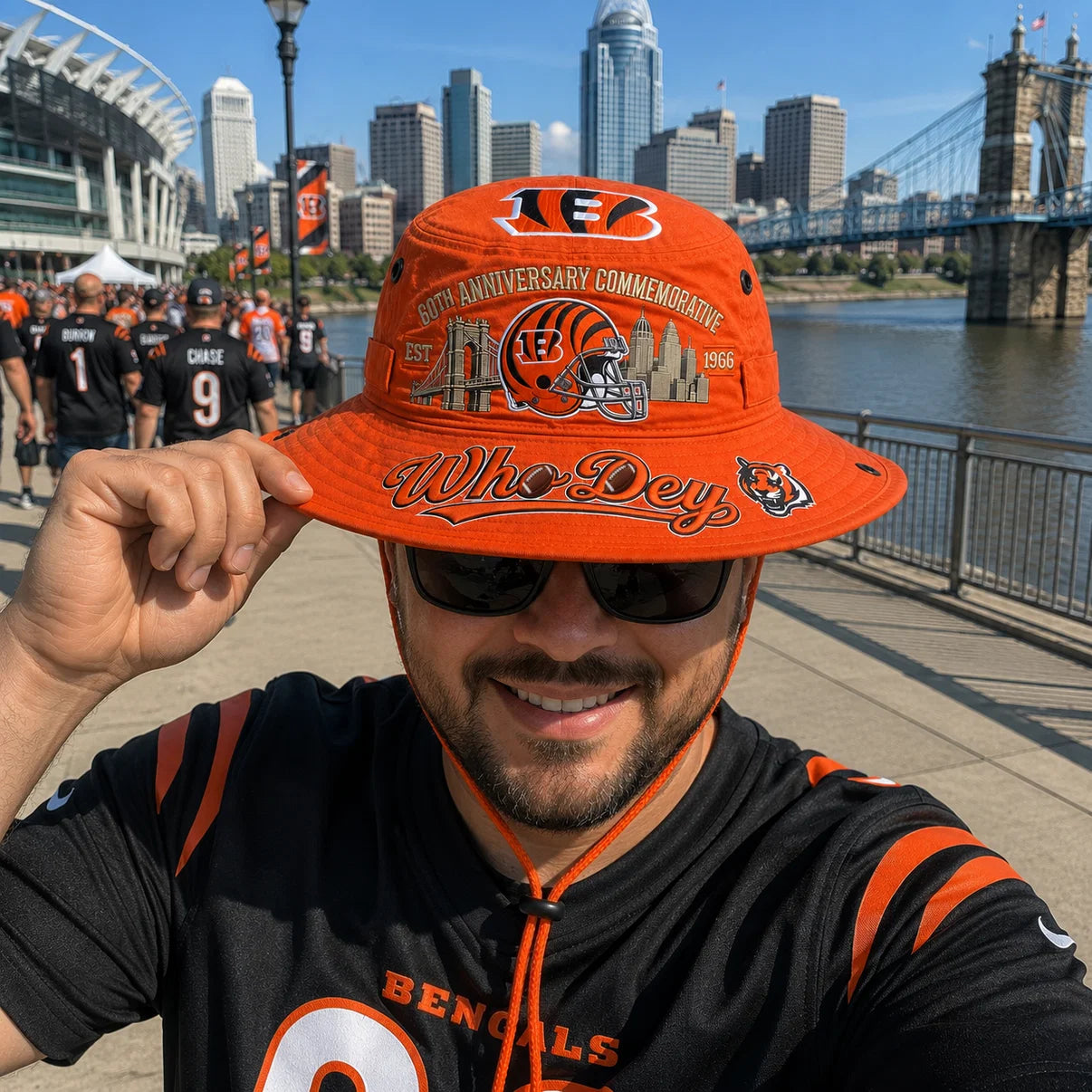 🇺🇸 Last Day Promo: 49% OFF🐯Wh🏈Dey 60th Anniversary Commemorative Boonie Hat🏈