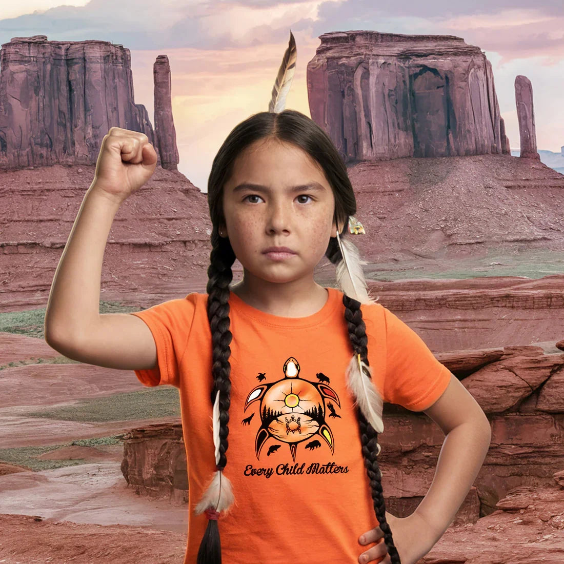Every Child Matters Turtle For Orange Shirt Day Unisex T-shirt/Hoodie/Sweatshirt 264