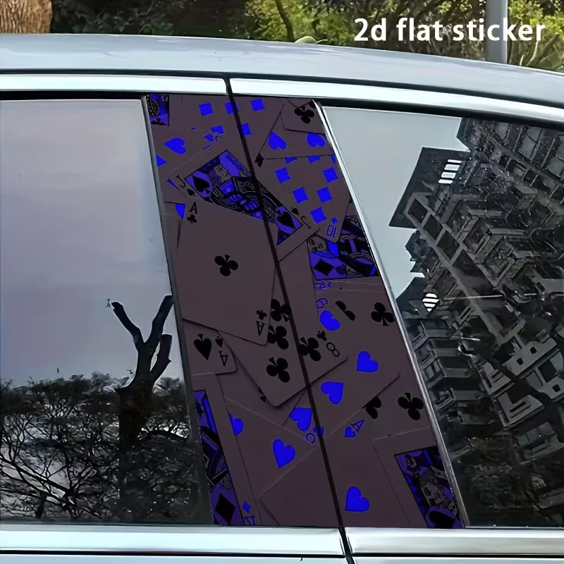 Car B-Pillar Sticker Set – Decorative Auto Decals