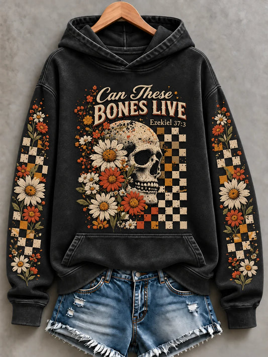 Women'S Casual Halloween Print Hoodie