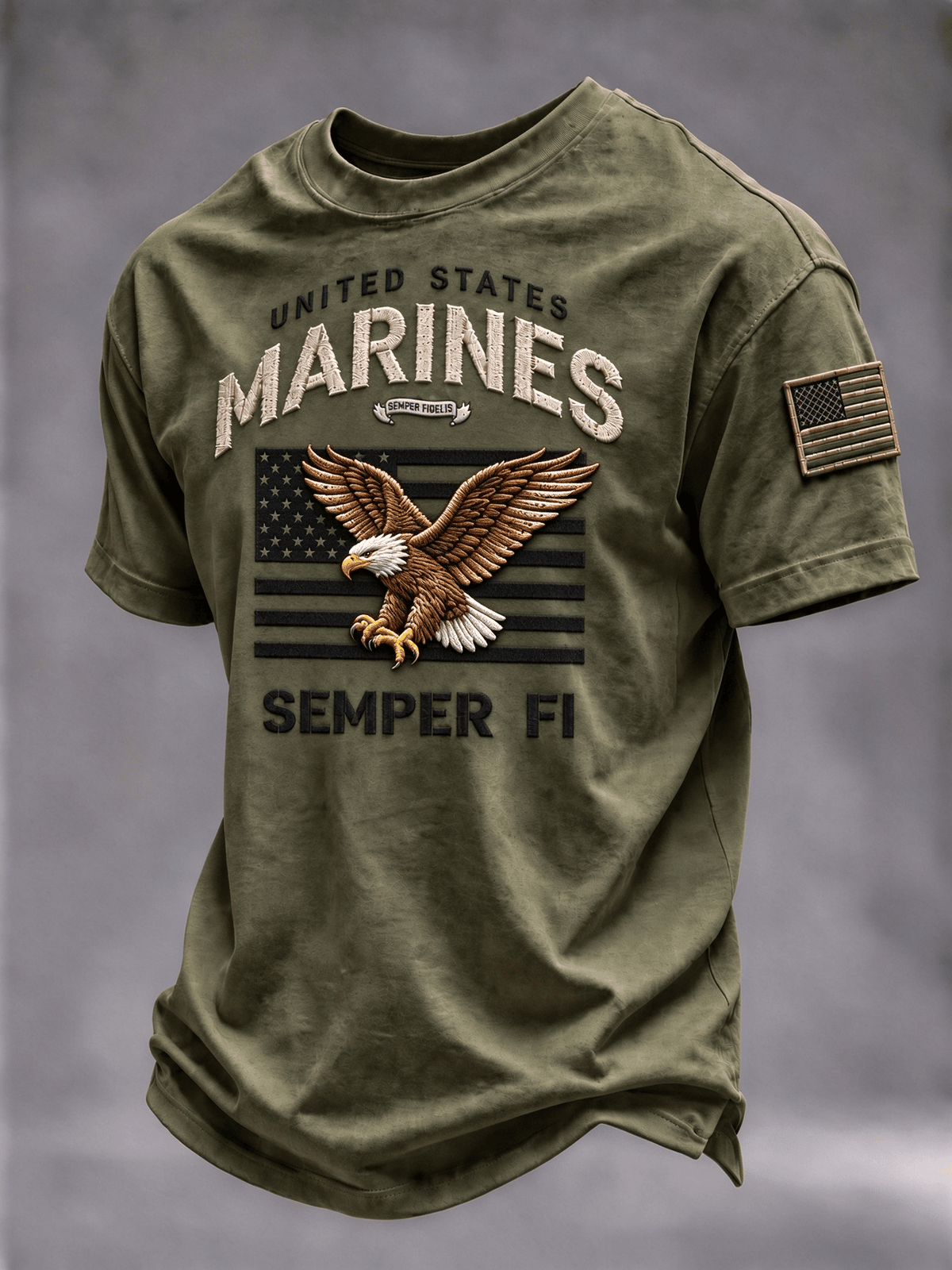 Men's Veterans Day Print Short-Sleeve T-Shirt