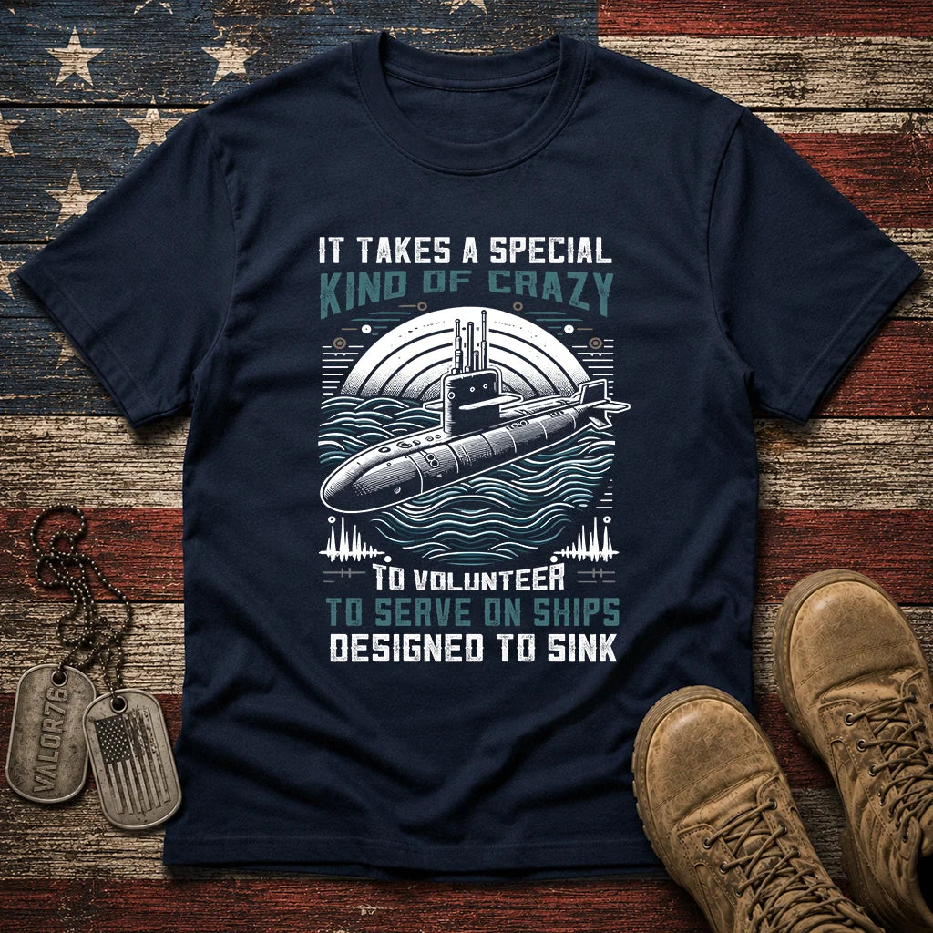 Navy Submarine Classic Tee