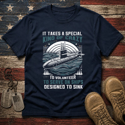 Navy Submarine Classic Tee