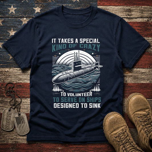 Navy Submarine Classic Tee