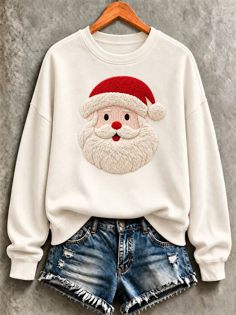 Women's Christmas Print Sweatshirt