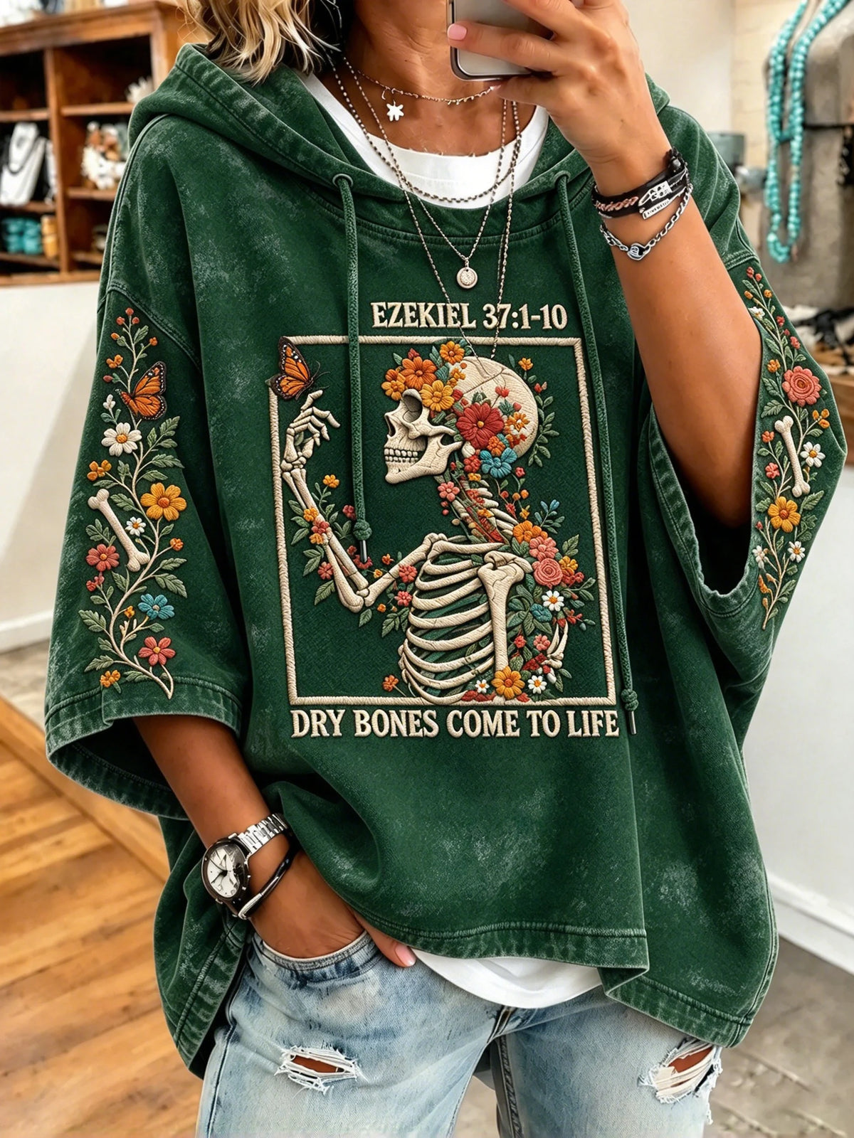Women's Faith Print Casual Top