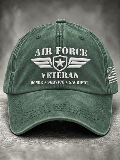 Unisex U.S. Veterans Day Print Hat