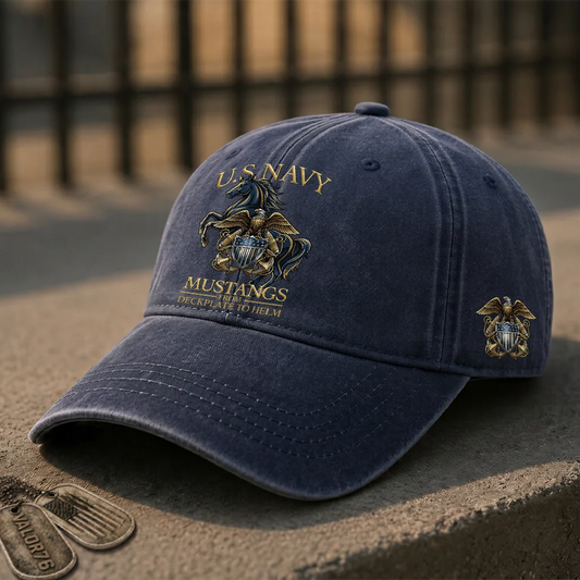 Navy Mustangs From Deckplate To Helm Cap