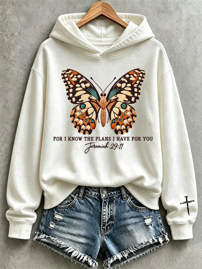 Women's Casual Printed Long-Sleeve Sweatshirt