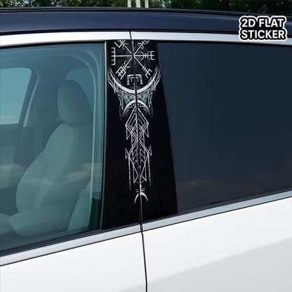 Car B-Pillar Sticker Set – Decorative Auto Decals
