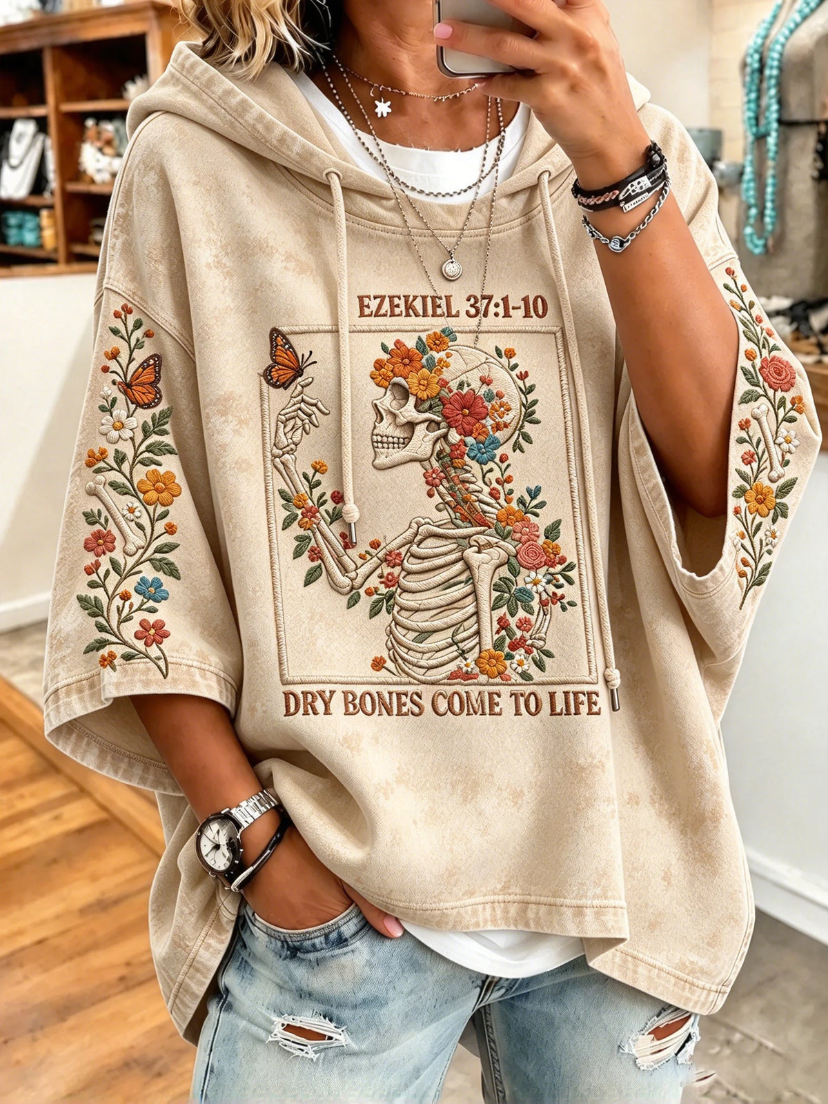 Women's Faith Print Casual Top