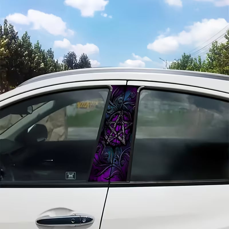 Car B-Pillar Sticker Set – Decorative Auto Decals