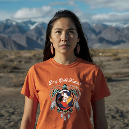 Unity for the Future of Indigenous Children Strength of the Turtle Island Unisex T-shirt/Hoodie/Sweatshirt