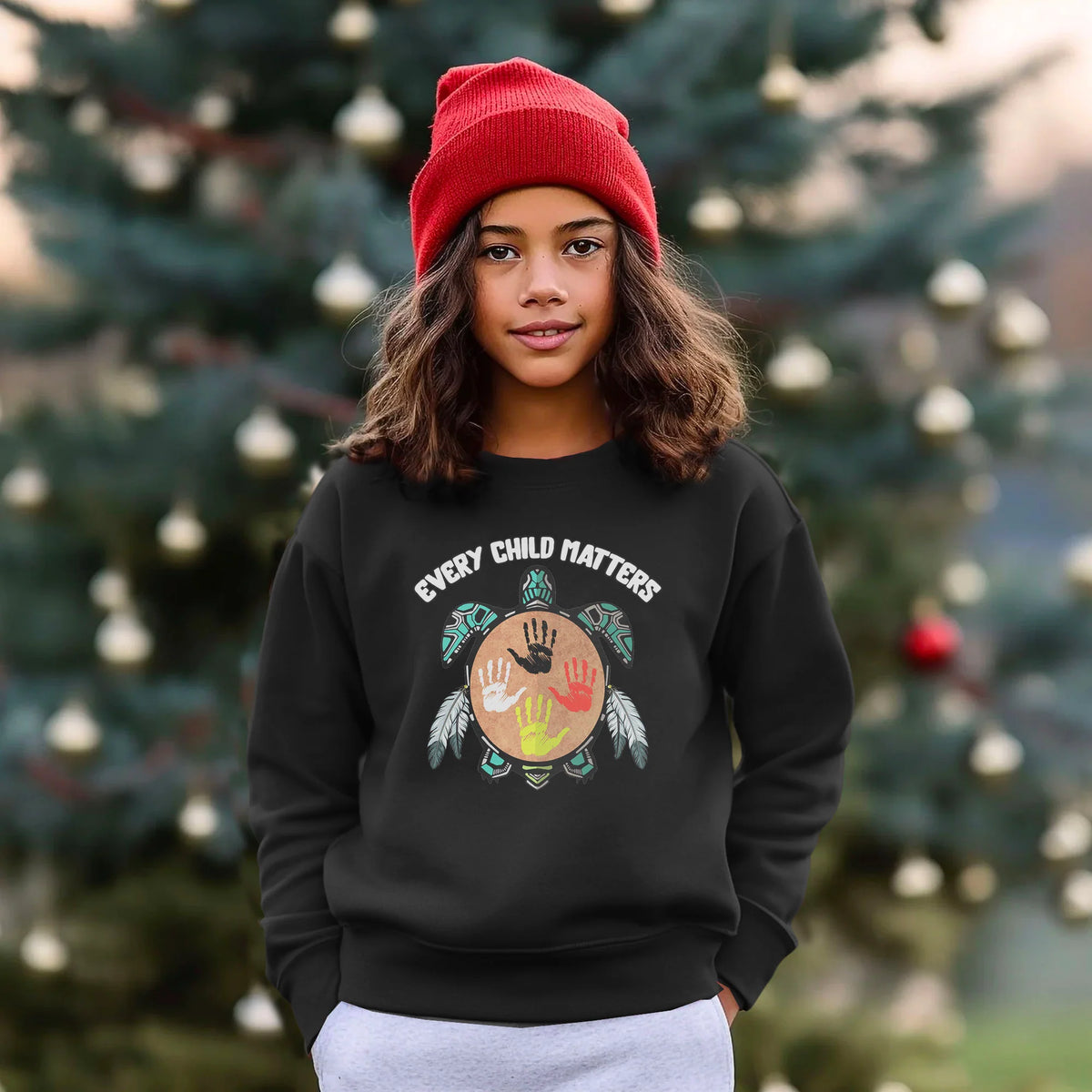 Feather Hand Color On Turtle For Orange Shirt Day Unisex T-shirt/Hoodie/Sweatshirt