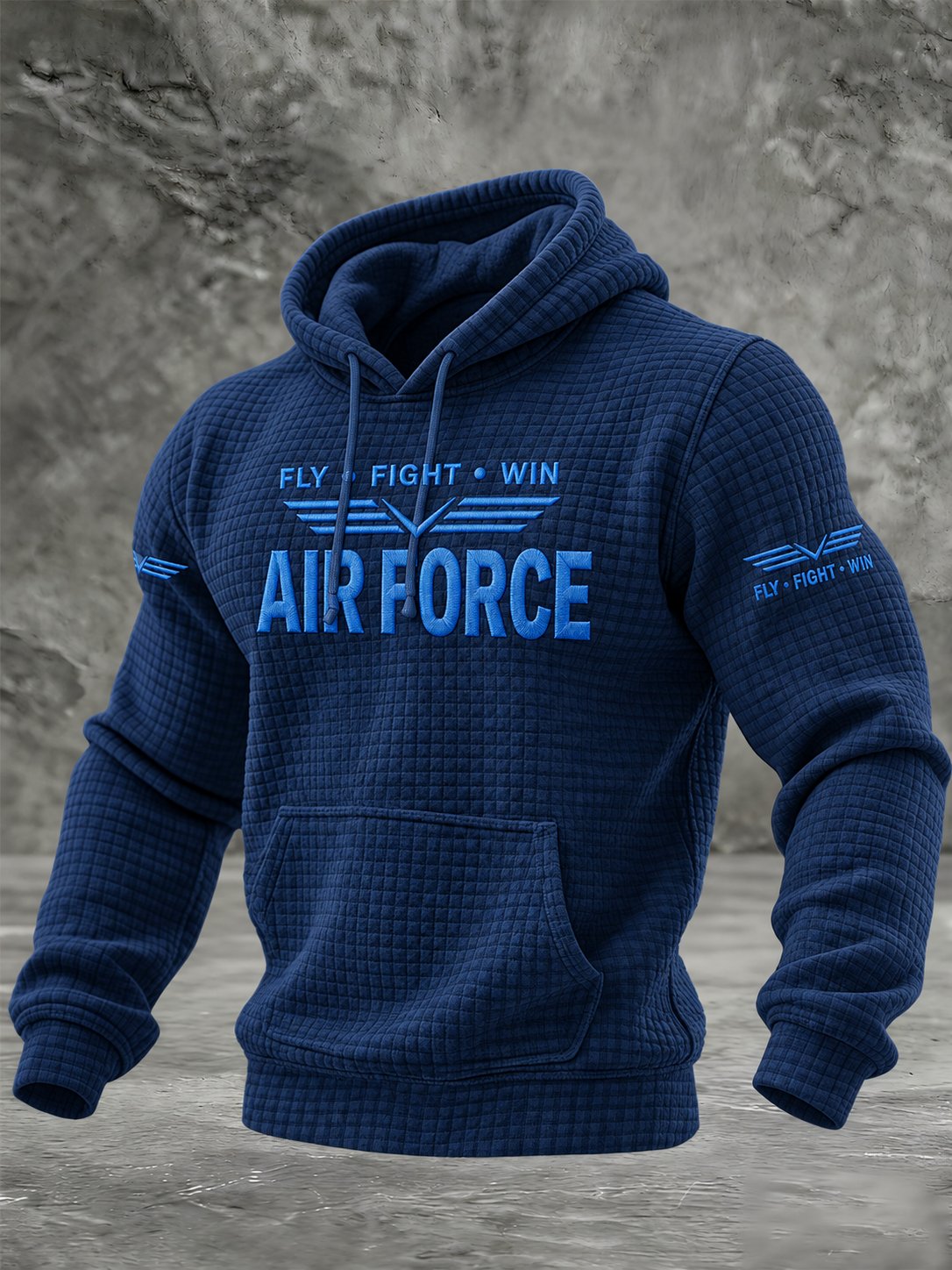 Men's Air Force Printed Hoodie