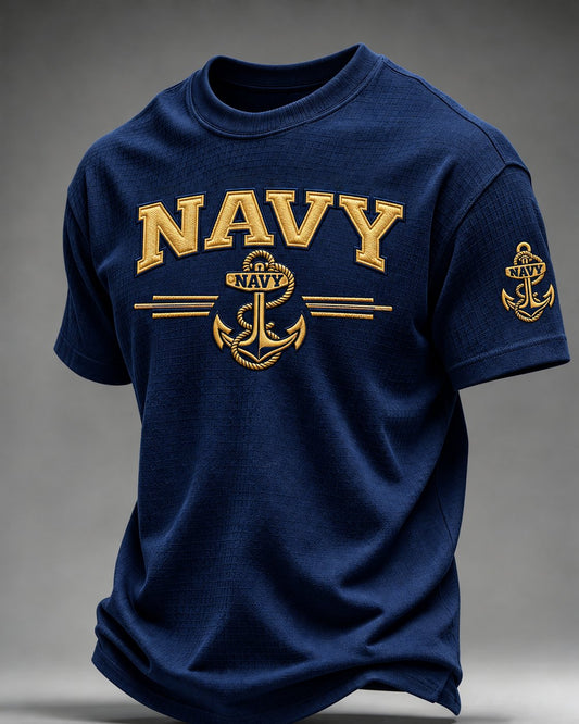 Men's  American veterans Printed Short-Sleeve T-Shirt