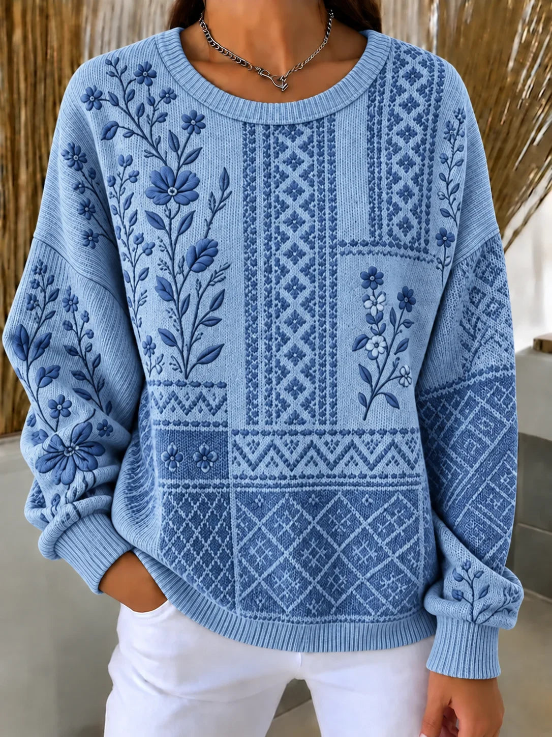 Women'S Casual Printed Sweatshirt