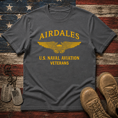 Airdales NFO Wings Naval Aviation Veterans Classic Tee