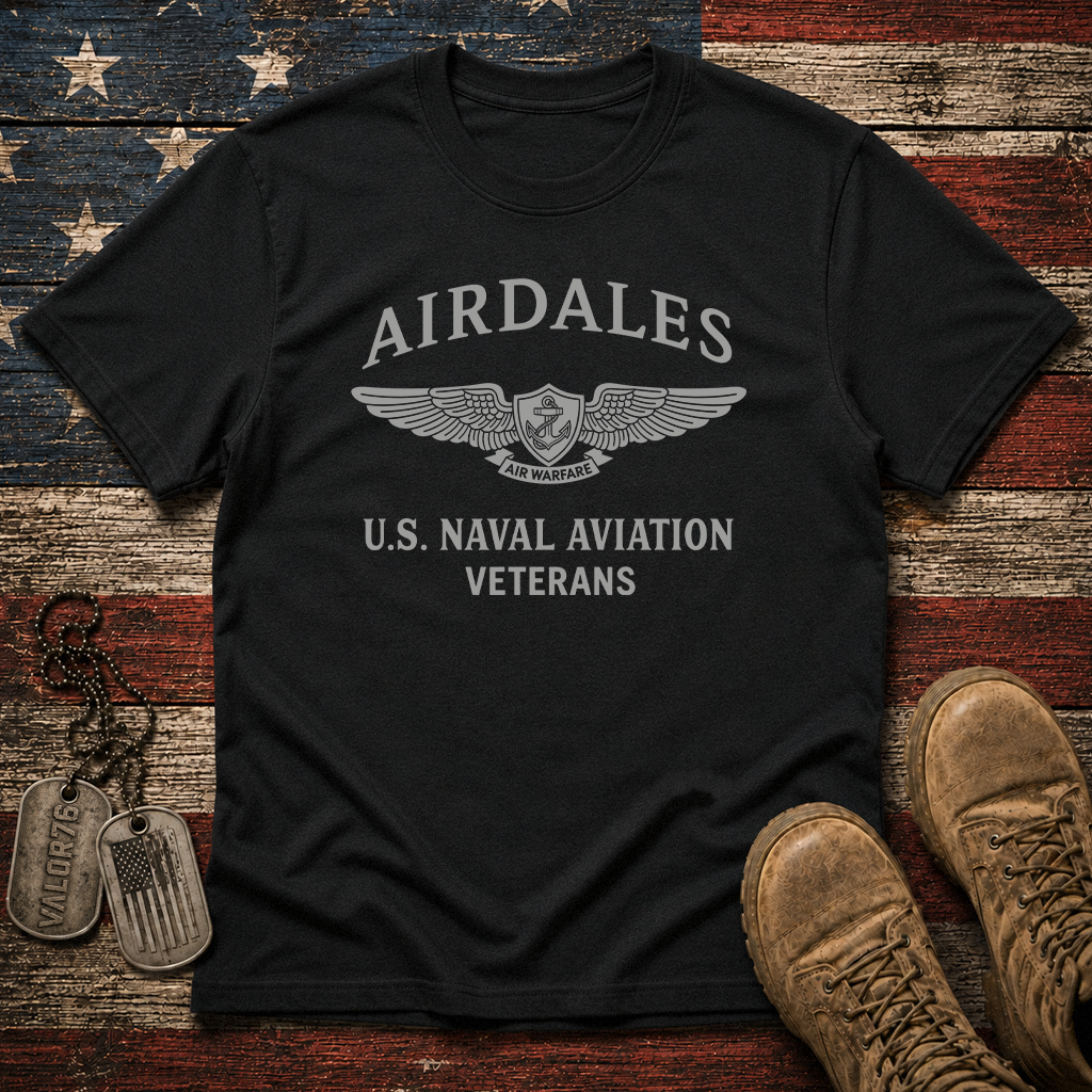 Airdales EAWS Naval Aviation Veterans Classic Tee
