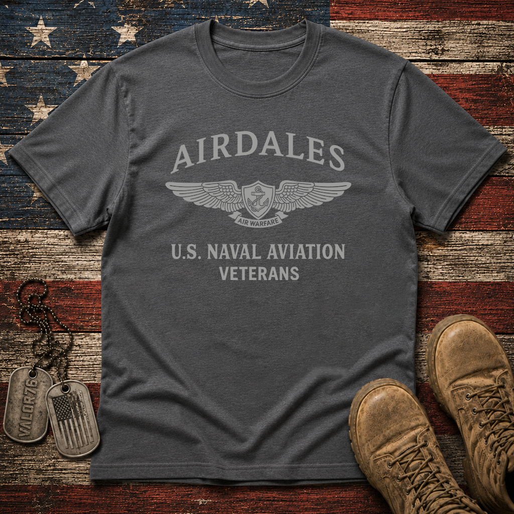 Airdales EAWS Naval Aviation Veterans Classic Tee