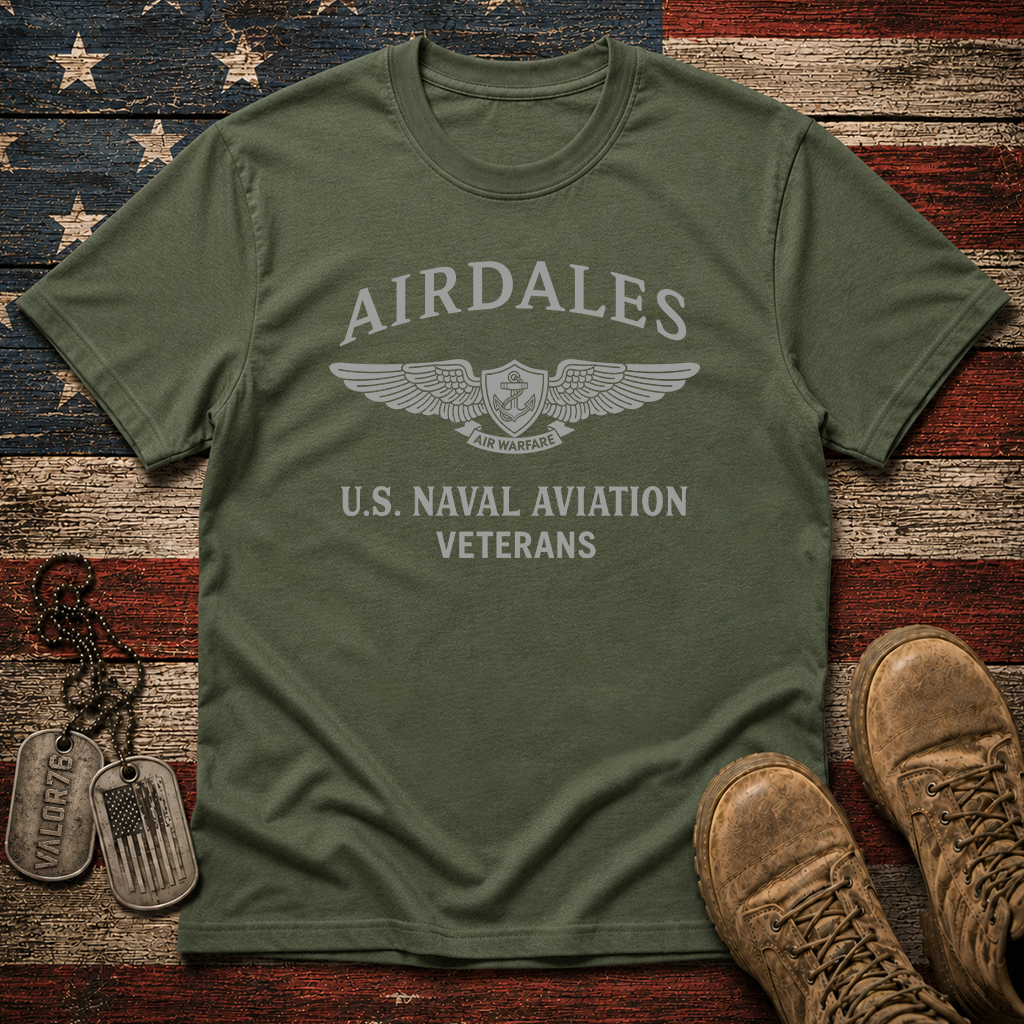 Airdales EAWS Naval Aviation Veterans Classic Tee