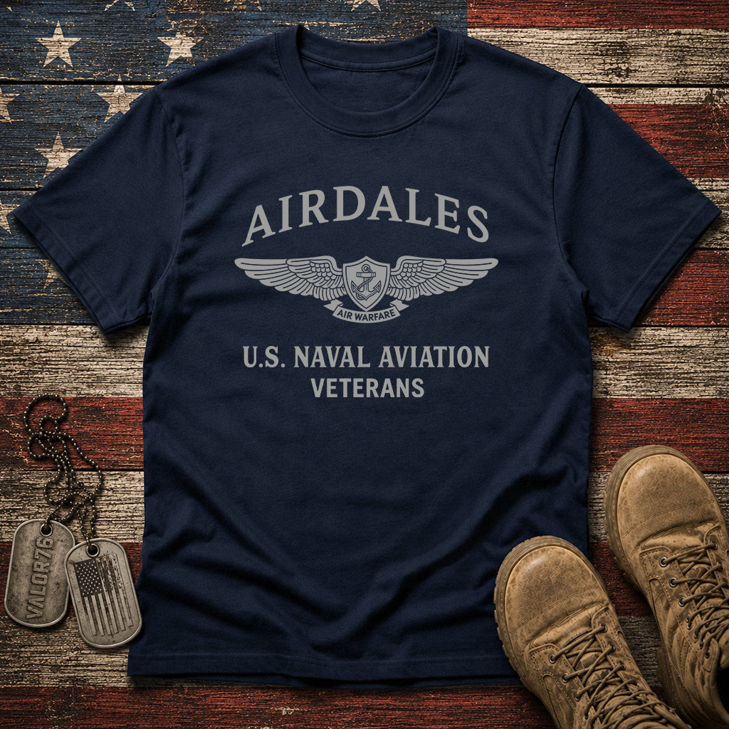 Airdales EAWS Naval Aviation Veterans Classic Tee