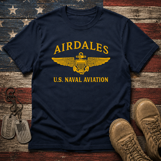 Airdales Aviator Wings Classic Tee