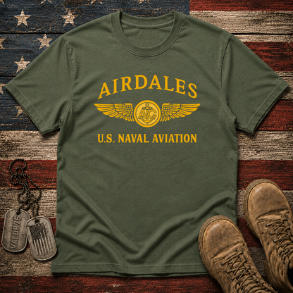 Airdales Aircrew Wings Classic Tee
